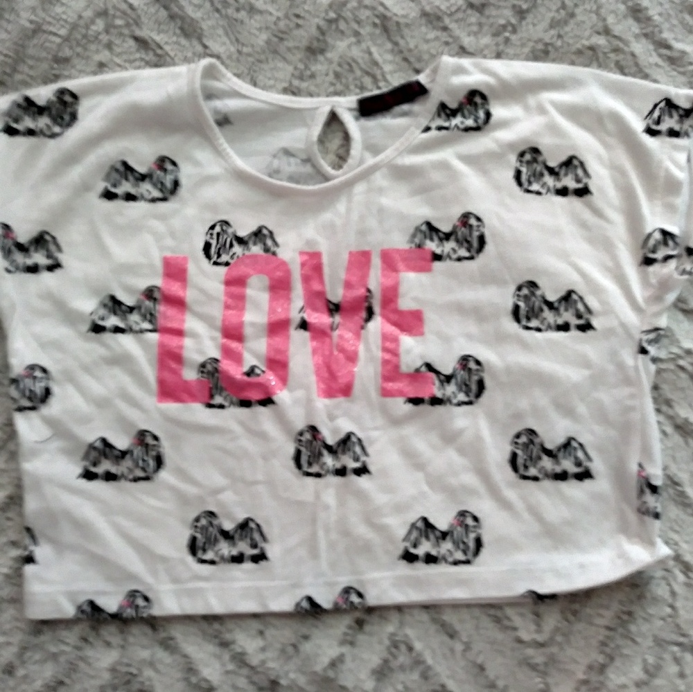 Cute Girls Crop Top